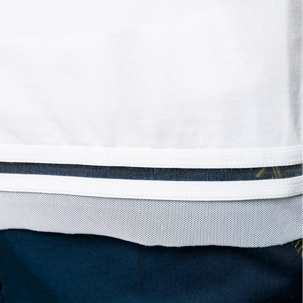 EA7 EMPORIO ARMANI JERSEY T-SHIRT L Белый Женский photo 2